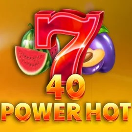 Official Slots logo: 40 Power Hot by Amusnet Interactive at Nyxbets Casino