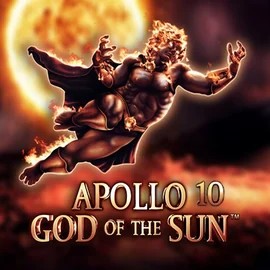 Slots logo of Apollo God of the Sun from Novomatic at Nyxbets Casino