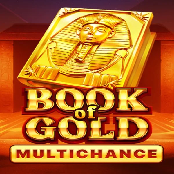 Book of Gold Multichance logo – Slots by Playson at Nyxbets Casino