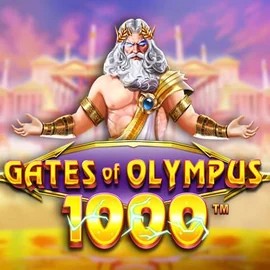 Logo of Gates of Olympus 1000 from Pragmatic Play at Nyxbets Casino