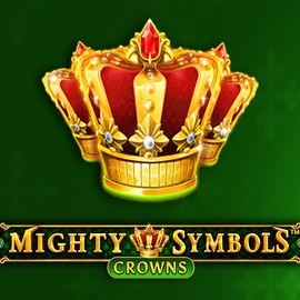 Mighty Symbols Crowns logo by Wazdan at Nyxbets Casino
