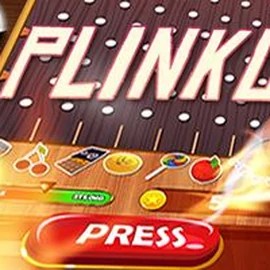 Plinko logo by BGAMING at Nyxbets CasinoPlinko