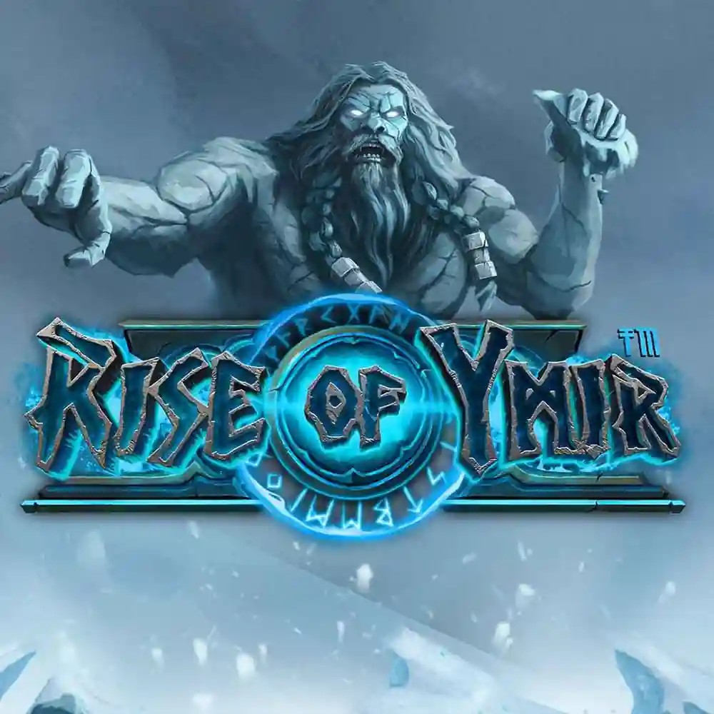 Rise of Ymir slot logo by Hacksaw Gaming at Nyxbets CasinoRise of Ymir