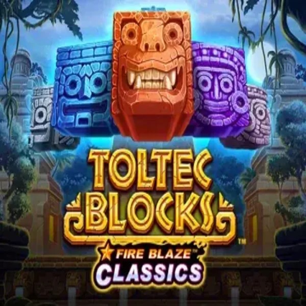 Enjoy Fire Blaze: Toltec Blocks by Rarestone Gaming – logo hosted on nyxbetslive.com